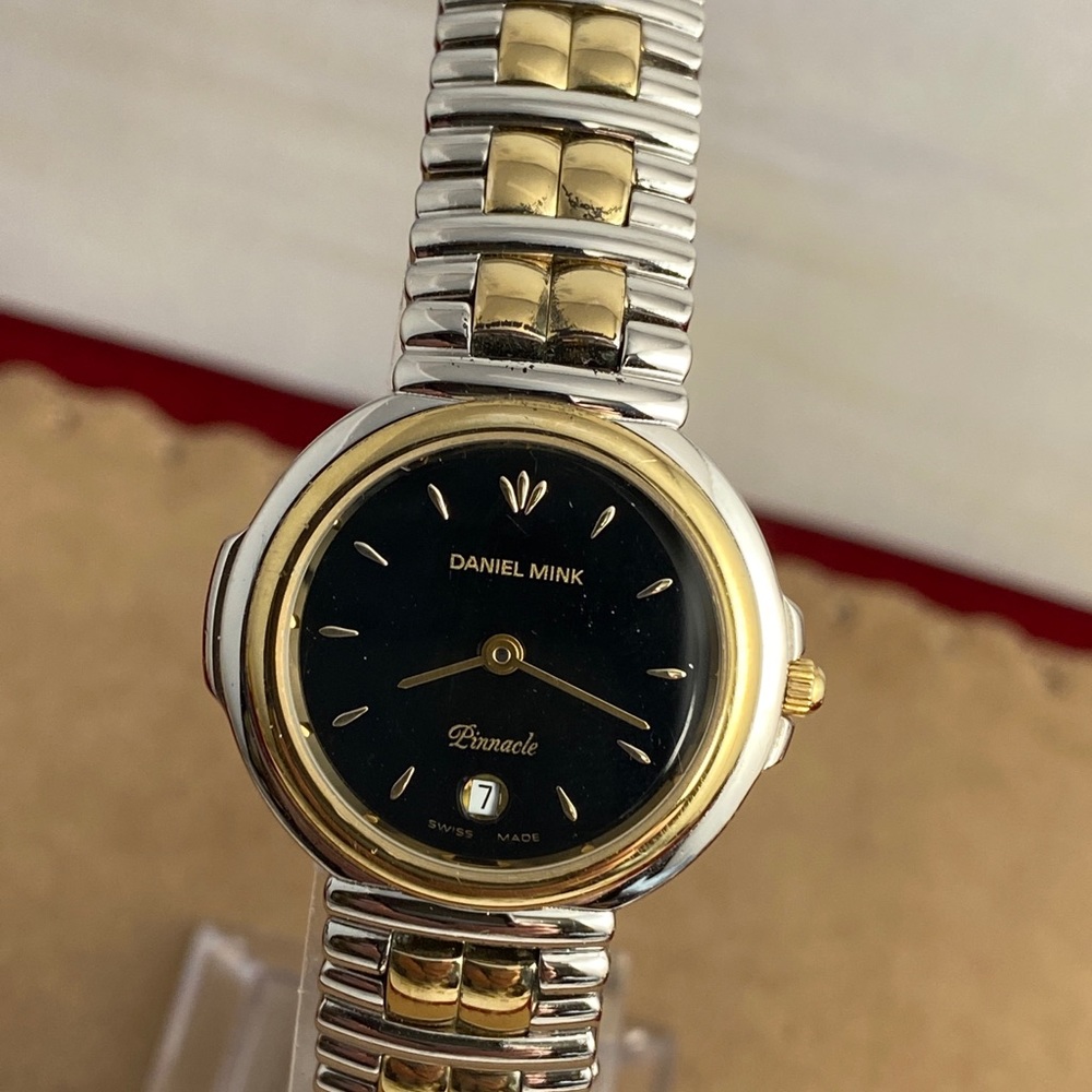 Designer Vintage Daniel Mink Pinnacle Swiss Watch - Picture 3 of 12